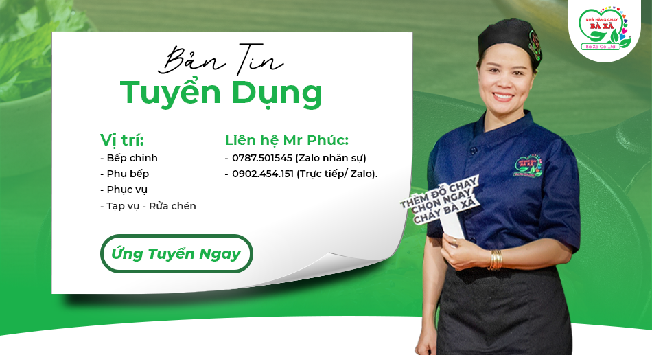 BẢN TIN TUYỂN DỤNG