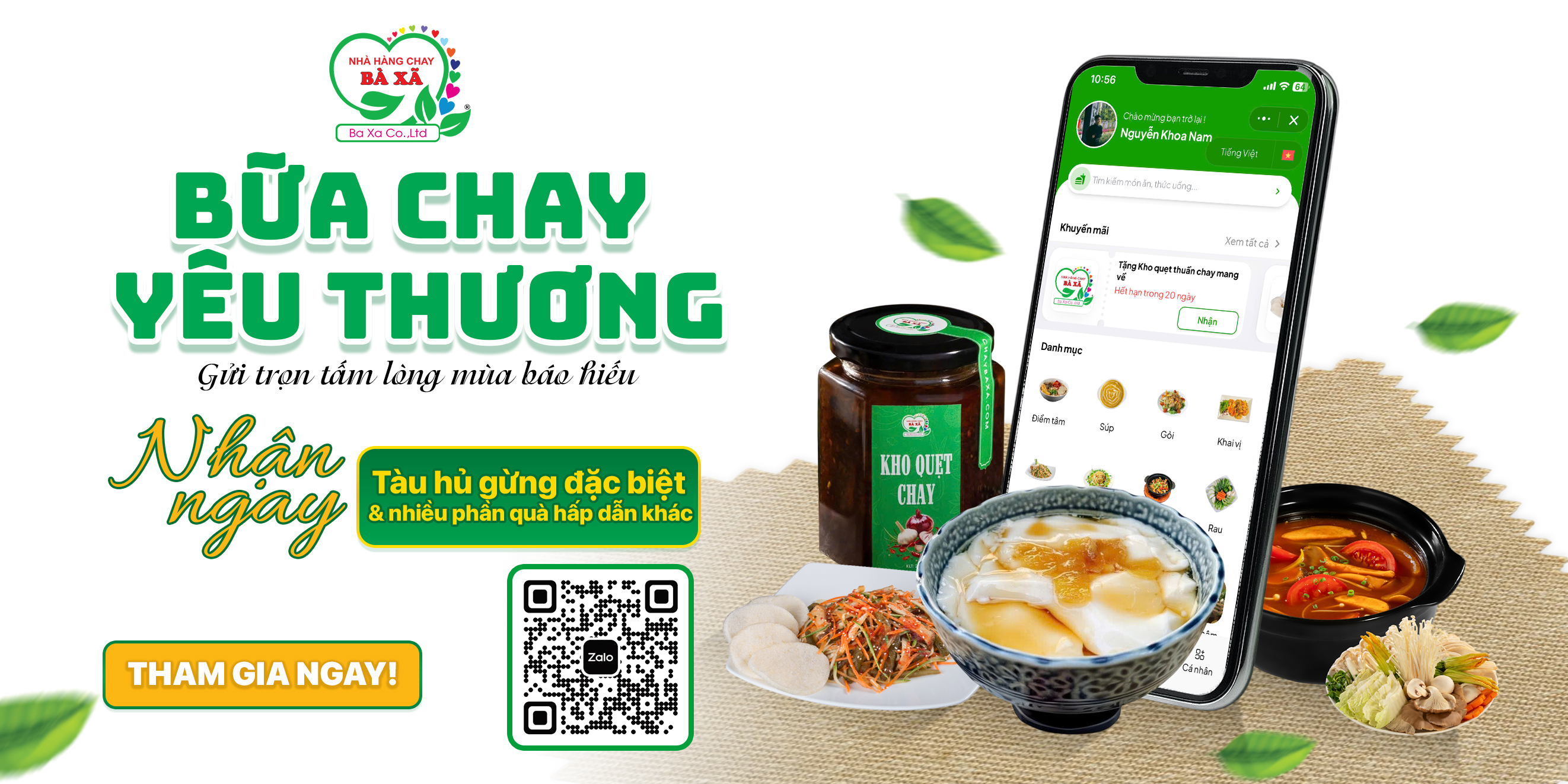 BỮA CHAY YÊU THƯƠNG – GỬI TRỌN TẤM LÒNG MÙA BÁO HIẾU