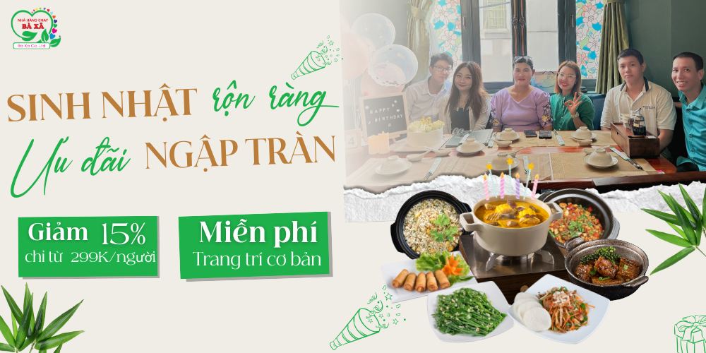 SINH NHẬT RỘN RÀNG – ƯU ĐÃI NGẬP TRÀN