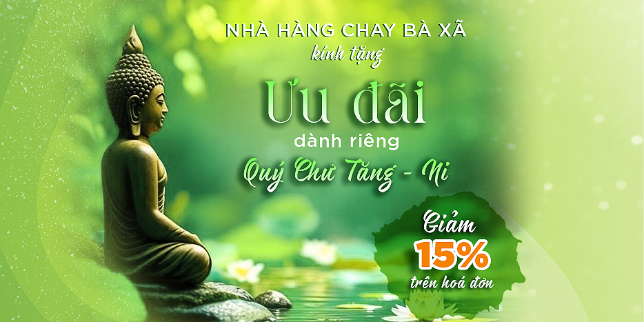 KÍNH TẶNG ƯU ĐÃI DÀNH RIÊNG CHO QUÝ CHƯ TĂNG NI